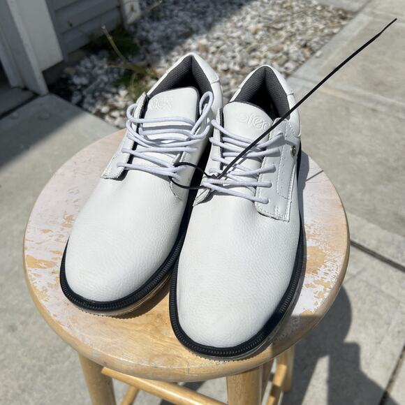 aleck Other - Size EUR 41 aleck Men's Golf Shoes White Athletic Sneaker Plastic Cleats